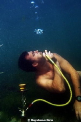 Underwater kalian!
Our PADI instructor Yuriy took kalian... by Blagodarova Elena 